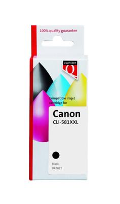 Inktcartridge quantore canon cli-581xxl pigm zwart Inktcartridge quantore canon cli-581xxl pigm zwart