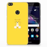 Huawei P8 Lite 2017 Telefoonhoesje met Naam Baby Leopard - thumbnail