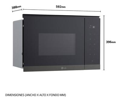 Magnetron met Grill LG MG7Z2593B 25L
