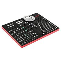 Bahco Foaminlay Fit&Go 3/3 met schroevendraaiers en sleutels - 32-delig - FF1A5028 - thumbnail