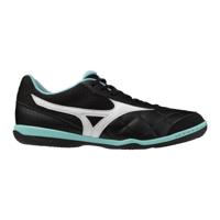 Mizuno Morelia Sala Club Zaalvoetbalschoenen (IN) Zwart Wit Turquoise - thumbnail