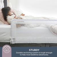 DREAMBABY Extra groot bedhek PHoeNIX - Opvouwbaar en draagbaar - L 110 x W 45,5 cm - Wit - thumbnail