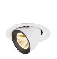 SLV InbouwspotNuminos Gimble M wit/zwart 2700K - 20gr - 1009550 - thumbnail