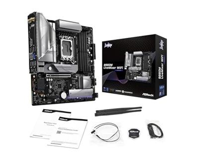 ASRock B860M LiveMixer WiFi Moederbord Socket Intel LGA 1851 - thumbnail