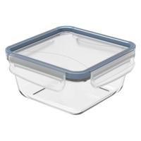 Rotho Clic & Lock Koelkast Bewaardoos 0.75L Horizon Blauw/Transparant/Glas - thumbnail