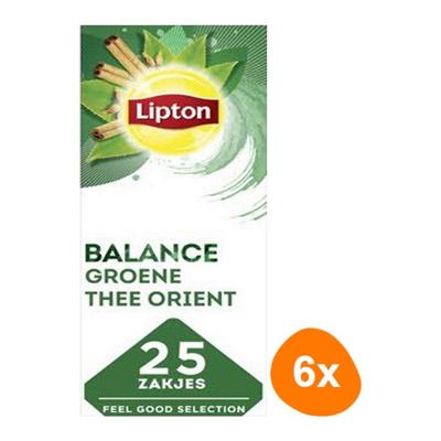 Lipton - Feel Good Selection Groene Thee Orient - 6x 25 zakjes