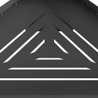 VidaXL Vuurkorf zwart 50 x 43 x 52 cm staal - thumbnail