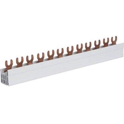 Hager KDN363A Faserail 3-polig 12 Phase busbar Grijs 3-polig 1 stuk(s)