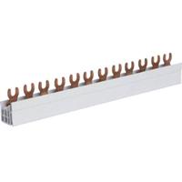 Hager KDN363A Faserail 3-polig 12 Phase busbar Grijs 3-polig 1 stuk(s) - thumbnail