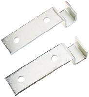 Houder EDM 85594 IPN 10 Zilverkleurig Zink 11,5 x 5,5 cm Balk - thumbnail