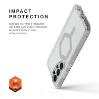 Urban Armor Gear Plyo Case Samsung Galaxy S26 Ultra Ice MagSafe compatible, Met magneetmodule - thumbnail