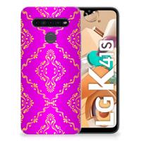 Siliconen Hoesje LG K41s Barok Roze - thumbnail