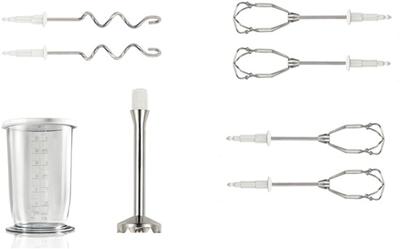 Bosch MFQ4075DE Handmixer 550W Zilver, Wit mixer