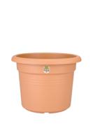 Elho green basics cilinder bloempot 35 cm mild terra - thumbnail