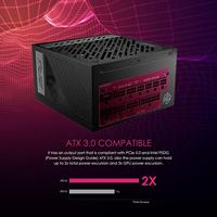 Voedingsbron MSI MPG A850G PCIE5 850 W 80 Plus Gold - thumbnail