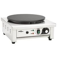 VidaXL Elektrische crêpemaker met lekbakje 40 cm 3000 w - thumbnail