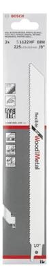 Bosch Accessoires Reciprozaagblad S 1122 HF Flexible for Wood and Metal 2st - 2608656270 - thumbnail