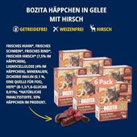BOZITA Fresh Menu Sterilised Venison - nat kattenvoer - 370g - thumbnail