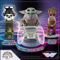 Star Wars The Mandalorian Cable Guys Charging Stand Grogu 20 cm - thumbnail