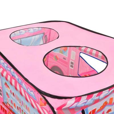 VidaXL Kinderspeeltent met 250 ballen 70x112x70 cm roze VidaXL Kinderspeeltent met 250 ballen 70x112x70 cm roze
