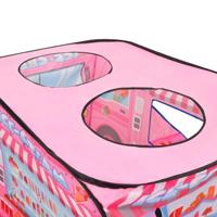 VidaXL Kinderspeeltent met 250 ballen 70x112x70 cm roze - thumbnail