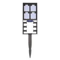 Oase 55433 Buitenstopcontact 4-voudig Zwart Met grondspies - thumbnail