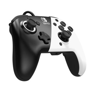 Nintendo PDP Nintendo Switch Controller schwarz/w Gamepad Nintendo Switch, Nintendo Switch OLED Zwart, Wit