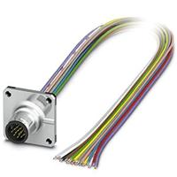 PHOENIX CONTACT SAC-2P-MSB/5.0-910/FSB SCO Profibus (12 Mbits) bussysteemkabel, 2-polig, PUR halogeenvrij, stekker recht M12 Speedcon, B-codering, op bus, B-codering, 5 m kabellengte, violet - thumbnail