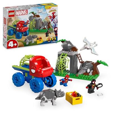 LEGO spidey 11199 team spidey reddingsmissie met dinotruck