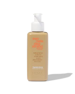 HEMA Handcrème een hele dag strand