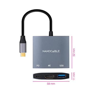 USB -adapter NANOCABLE 10.16.4306 4K Ultra HD