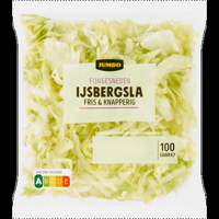 Jumbo Fijngesneden IJsbergsla 100 g - thumbnail