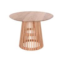 Eettafel DKD Home Decor Bruin 100 x 100 x 75 cm - thumbnail