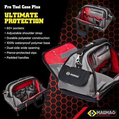 C.K Pro Plus Gereedschapstas (leeg) 1 stuks Universeel (l x b x h) 450 x 290 x 340 mm C.K Pro Plus Gereedschapstas (leeg) 1 stuks Universeel (l x b x h) 450 x 290 x 340 mm