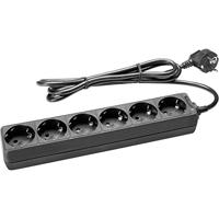 Adam Hall 8747X6 6-weg stroomverdeeldoos - thumbnail