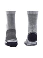 Bridgedale Lightweight Merino Performance 3/4 Crew Heren Wandelsok Silver/Navy L - thumbnail