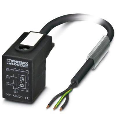 Phoenix Contact SAC-3P- 5,0-PUR/BI-1L-V 1443200 Klepstekker met aangegoten kabel Zwart Inhoud: 1 stuk(s) Phoenix Contact SAC-3P- 5,0-PUR/BI-1L-V 1443200 Klepstekker met aangegoten kabel Zwart Inhoud: 1 stuk(s)