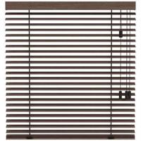 Fenstr houten jaloezie Oslo 50mm - donker bruin (30402) - thumbnail