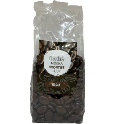 MijnNatuurwinkel Chocolade mokka boontjes puur 400 Gram