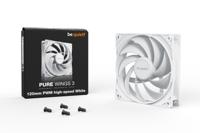 Be Quiet! pure wings 3 pwm high-speed case fan (wit, 120 x 120 x 25 mm) - thumbnail