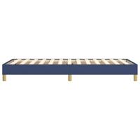 Bedframe zonder matras 90x200 cm stof blauw - thumbnail