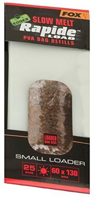 Fox Edges Rapide Refills Slow Melt PVA Bags 60 mmx130 mm x 25 bags