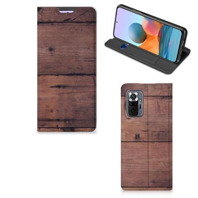 Xiaomi Redmi Note 10 Pro Book | Wallet Case | Old Wood