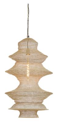 Light & Living Hanglamp 'Nakisha' 82cm, kleur Zand