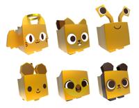 Boti Pet simulator minifiguur 4-pack wave 2 - thumbnail