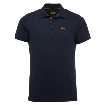 Pme Legend Short Sleeve Polo Cotton Elastan P Poloshirts 5073 - Sky Captain