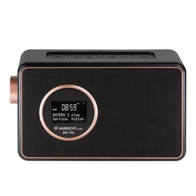 Albrecht DR 750 Radio DAB+, DAB, VHF (FM) Zwart Albrecht DR 750 Radio DAB+, DAB, VHF (FM) Zwart
