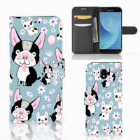 Samsung Galaxy J5 2017 | Telefoonhoesje | Met pasjeshouder | Hondjes - thumbnail