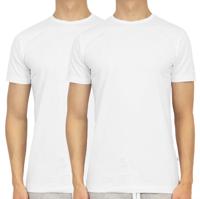 Claesens T-Shirt Slim Fit - Two Pack - White ( CL 1020) - thumbnail