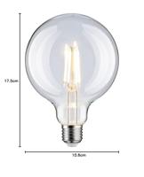 Paulmann 28971 LED-lamp Energielabel E (A - G) E27 9 W = 75 W Warmwit (Ø x h) 125 mm x 175 mm 1 stuk(s) - thumbnail